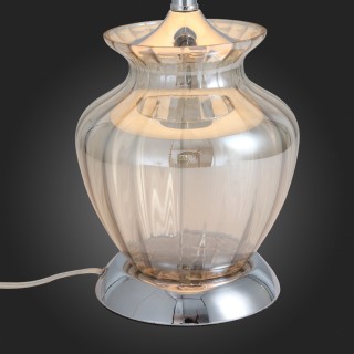 SL967.104.01 Прикроватная лампа ST-Luce Хром/Бежевый E27 1*60W (из 2-х коробок) ASSENZA-foto8