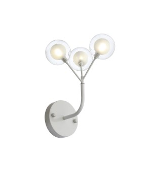 SL376.501.03 Бра ST-Luce Белый/Белый,Прозрачный G4 LED 3*2W DEMELE-foto2