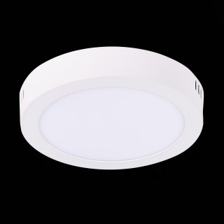 ST112.532.12 Светильник настенно-потолочный Белый LED 1*12W 3000K 715Lm Ra80 120° IP20 D160xH28 90-265V NUBES-foto4