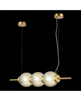 SL1155.313.03 Светильник подвесной ST-Luce Латунь/Коньячный E14 3*40W MARENA-foto7