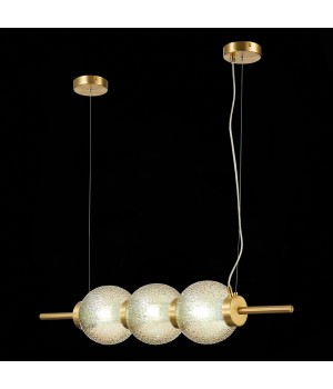 SL1155.313.03 Светильник подвесной ST-Luce Латунь/Коньячный E14 3*40W MARENA-foto7