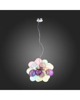 SL432.153.06 Светильник подвесной ST-Luce Хром/Разноцветный G9 6*5W SOSPIRO-foto5