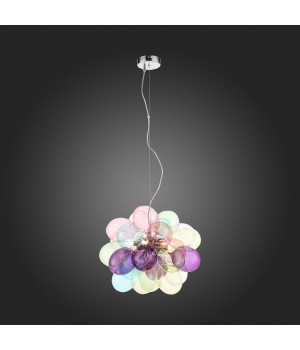 SL432.153.06 Светильник подвесной ST-Luce Хром/Разноцветный G9 6*5W SOSPIRO-foto5