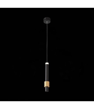 SL1591.403.01 Светильник подвесной ST-Luce Черный, Анодированный золотой/Черный LED 1*6W 3000K BALLITO-foto4