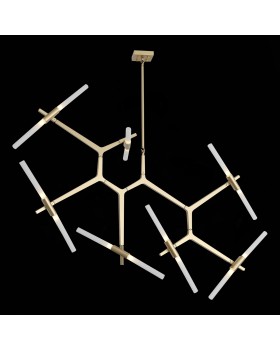 SL947.202.14 Люстра потолочная ST-Luce Золотистый/Белый G9 14*5W LACONICITA-foto9