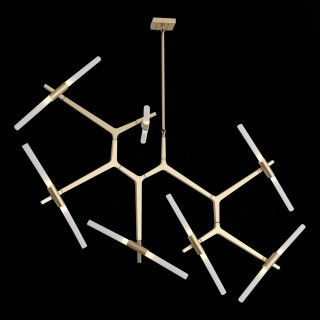 SL947.202.14 Люстра потолочная ST-Luce Золотистый/Белый G9 14*5W LACONICITA-foto9