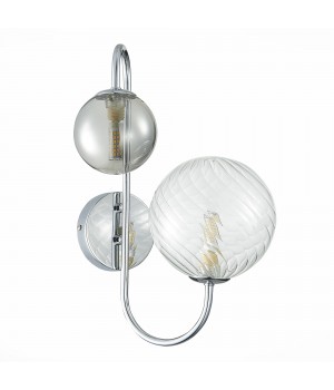 SL1124.101.02 Бра ST-Luce Хром/Дымчатый, Прозрачный G9 2*5W VINETTO-foto10