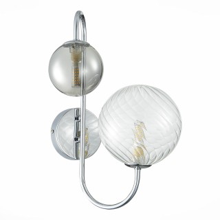 SL1124.101.02 Бра ST-Luce Хром/Дымчатый, Прозрачный G9 2*5W VINETTO-foto10