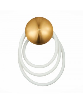 SL6102.311.30 Светильник настенный ST-Luce Латунь/Белый LED 1*30W 4000K Sagrato-foto2