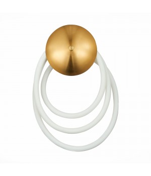 SL6102.311.30 Светильник настенный ST-Luce Латунь/Белый LED 1*30W 4000K Sagrato-foto2