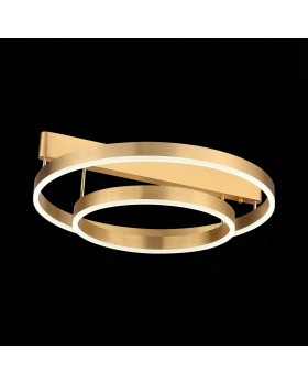 SL944.202.02 Люстра потолочная ST-Luce Анодированный золотой/Белый LED 1*34W 3000K-6000K ONZE-foto11