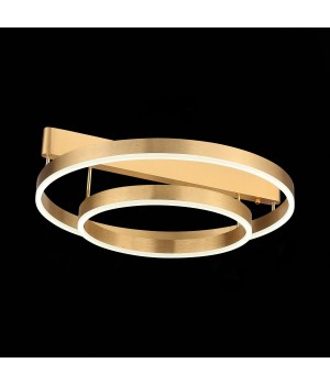 SL944.202.02 Люстра потолочная ST-Luce Анодированный золотой/Белый LED 1*34W 3000K-6000K ONZE-foto11