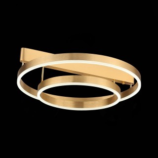 SL944.202.02 Люстра потолочная ST-Luce Анодированный золотой/Белый LED 1*34W 3000K-6000K ONZE-foto11