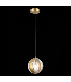 SL1156.303.01 Подвес ST-Luce Латунь/Прозрачный G9 1*5W BALA-foto3