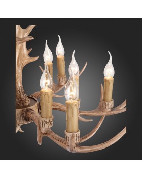 SL153.703.12 Люстра подвесная ST-Luce Светло-Коричневый E14 12*40W RENNA-foto3