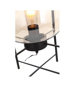 SL1050.505.01 Прикроватная лампа ST-Luce Черный/Коньячный E27 1*40W (из 2-х коробок) BURASCA-foto3