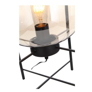 SL1050.505.01 Прикроватная лампа ST-Luce Черный/Коньячный E27 1*40W (из 2-х коробок) BURASCA-foto3