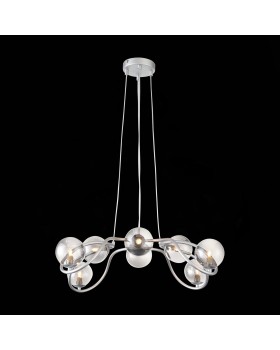 SL1502.103.08 Светильник подвесной ST-Luce Хром/Дымчатый G9 8*5W LEGATEZZA-foto13