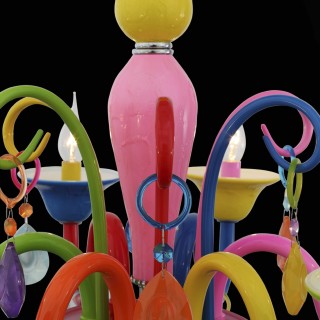 SL672.963.06 Люстра подвесная ST-Luce Разноцветный/Разноцветный E14 6*40W DELIZIA-foto6