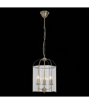 SL267.303.03 Люстра подвесная ST-Luce Бронза/Прозрачный E14 3*40W ODIERNO-foto3