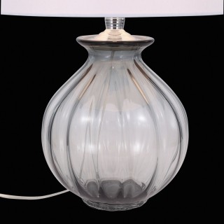 SL968.404.01 Прикроватная лампа ST-Luce Хром, Дымчатый/Белый E27 1*60W (из 2-х коробок) AMPOLLA-foto4