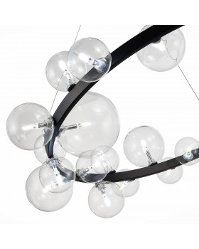 SL1165.403.24 Светильник подвесной ST-Luce Черный/Прозрачный G4 24*5W NECTON-foto10