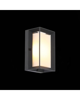 SL077.411.01 Светильник уличный настенный ST-Luce Черный/Белый LED 1*6W 3000K CUBISTA-foto3