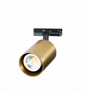 ST302.206.01 Св-к трек. Золотистый GU10 1*50W IP20 L82xW70xH172 220V Без ламп VALI-foto3