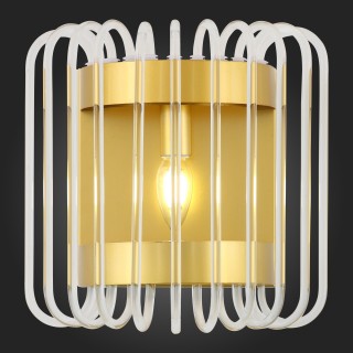 SL1228.201.01 Бра ST-Luce Золотистый/Прозрачный E14 1*40W GROSSETO-foto6