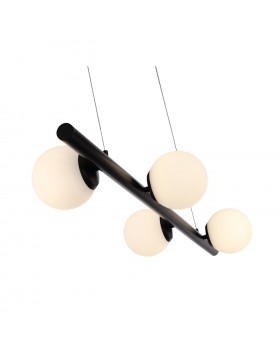 SL395.403.04 Люстра подвесная ST-Luce Черный/Белый LED 4*8W 4000K DONOLO-foto2