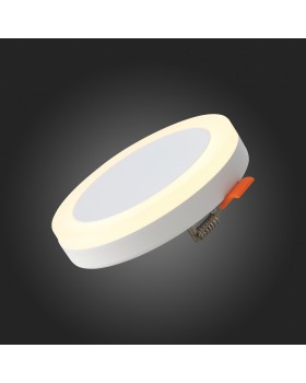 ST104.502.06 Светильник потолочный Белый LED 1*6W 3000K 468Lm Ra>80 120° IP20 D110xH20 170-240V CIAMELLA-foto8