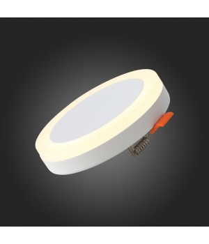ST104.502.06 Светильник потолочный Белый LED 1*6W 3000K 468Lm Ra>80 120° IP20 D110xH20 170-240V CIAMELLA-foto8