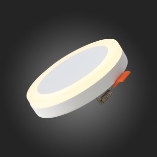 ST104.502.06 Светильник потолочный Белый LED 1*6W 3000K 468Lm Ra>80 120° IP20 D110xH20 170-240V CIAMELLA-foto8
