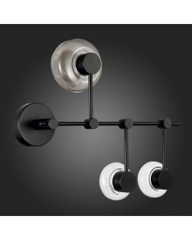 SL6005.401.03 Светильник настенно-потолочный ST-Luce Черный/Дымчатый, Прозрачный LED 3*3W 3000K Vallo-foto6