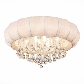 SL350.052.05 Люстра потолочная ST-Luce Хром/Белый, Прозрачный E14 5*40W PREFERITA-foto2