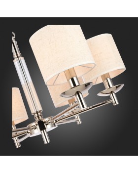 SL1752.103.06 Люстра подвесная ST-Luce Никель/Бежевый E14 6*40W PILONNE-foto9