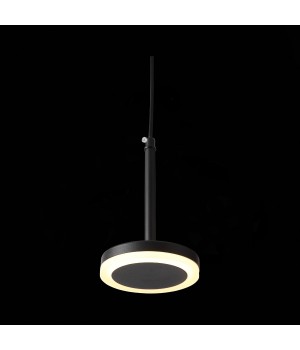 ST104.403.06 Светильник подвесной Черный LED 1*6W 3000K 468Lm Ra>80 120° D112xH184 170-240V CIAMELLA-foto5