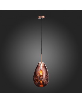 SL328.203.01 Светильник подвесной ST-Luce Розовое золото/Розовое золото E27 1*60W AEREO-foto9