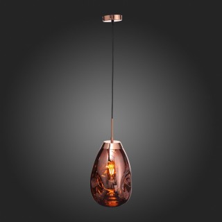 SL328.203.01 Светильник подвесной ST-Luce Розовое золото/Розовое золото E27 1*60W AEREO-foto9