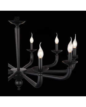 SL1114.403.10 Люстра подвесная ST-Luce Черный E14 10*40W FORTEZA-foto7