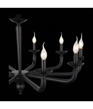 SL1114.403.10 Люстра подвесная ST-Luce Черный E14 10*40W FORTEZA-foto7