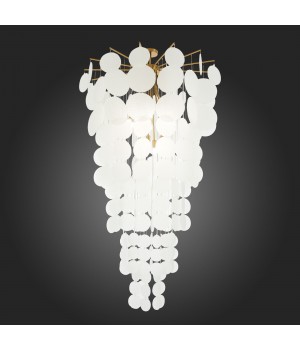 SL1231.303.12 Люстра подвесная ST-Luce Латунь/Белый E14 12*60W Vittoria-foto4