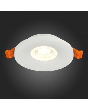 ST205.508.01 Св-к встр. Мат. белый GU10 1*50W D95xH27 220V Без ламп GERA-foto7