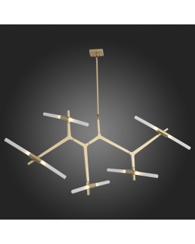 SL947.202.10 Люстра потолочная ST-Luce Золотистый/Белый G9 10*5W LACONICITA-foto4