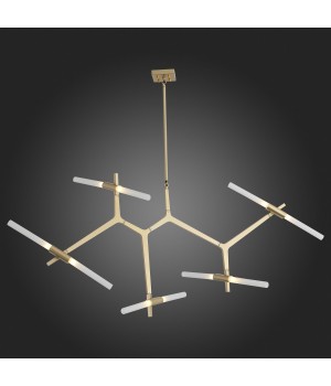 SL947.202.10 Люстра потолочная ST-Luce Золотистый/Белый G9 10*5W LACONICITA-foto4