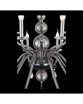 SL1113.403.15 Люстра подвесная ST-Luce Хром, Дымчатый, Прозрачный E14 15*40W SIEMA-foto7