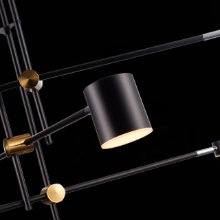 SL1604.432.06 Светильник потолочный ST-Luce Черный, Латунь/Черный LED 6*5W 3000K RODRIGO-foto8