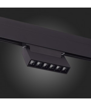 ST364.436.06 Магнитный трековый светильник Черный LED 1*6W 3000K 532Lm Ra>80 36° IP20 L120xW22xH108 48V NANE-foto8