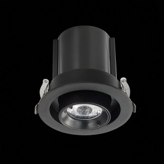 ST702.338.12 Св-к встр. Черный LED 1*12W 3000K 900Lm Ra80 24° IP20 D90xH92 180-240V ST702-foto6