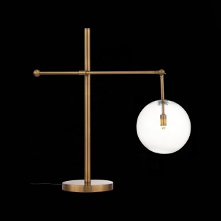 SL1205.304.01 Прикроватная лампа ST-Luce Латунь/Прозрачный G9 1*5W SANDRO-foto7